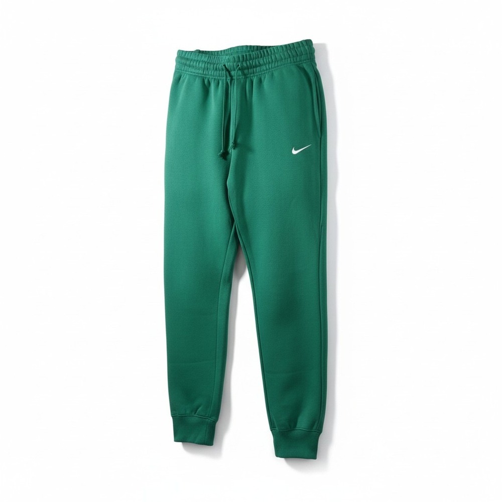 Nike Phoenix Fleece Joggers Womens M Green Mid Rise Sweatpants NWT FZ7626-324